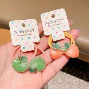 Children's rubber band cute head rope